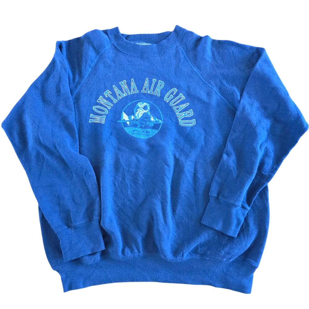 Vintage Montana Air Guard pullover sweatshirt size large